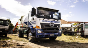 Higgins truck onsite